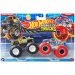 Hot Wheels Monster Trucks: Ramblin’ Wrecker vs Totaled – zestaw 2 samochodzików typu monster truck w skali 1/64 – Mattel