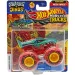 Hot Wheels Monster Trucks: Rekiny kontra Dinozaury Mega-Wrex samochodzik 1/64 - Mattel