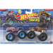Hot Wheels Monster Trucks: Squidnado kontra HW Tiger Shark zestaw 2 samochodzików 1/64 - Mattel