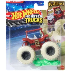 Hot Wheels Monster Trucks: The Flintmobile – monster samochodzik 1/64 – Mattel