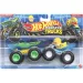 Hot Wheels Monster Trucks: Wave Wrecker kontra Duck N Roll zestaw 2 samochodzików 1/64 - Mattel