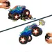 Hot Wheels Monster Trucks: Zdalnie sterowany interaktywny Mega Wrex monster truck - Mattel
