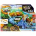 Hot Wheels Racer wierszyk: zestaw torowy Jurassic World Odrodzenie - Mattel