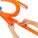 Hot Wheels Stunt Tracks: Zderzenie w powietrzu – zestaw torów z małym samochodzikiem – Mattel