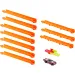 Hot Wheels Track Creator: Zestaw prostych torów - Mattel