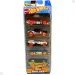 Hot Wheels: Zestaw 5 samochodzików Track Builder - Mattel