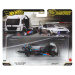 Hot Wheels: laweta Aero Lift i samochodzik 2024 Ford Mustang RTR SPEC 5-FD 1/64 - Mattel