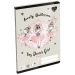 ICO: LizzySuli Lovely Ballerina Tiny Dancer zeszyt w linie dla 3. klasy A5 12-32