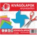 ICO: Szablon do wycinania jeża, niepowlekany, 15x15 cm, 10 arkuszy