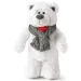 Icy Teddy biały pluszowy miś 38cm - Lumpin