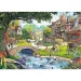 Idylliczne życie 2 x 500 elementów puzzle - Trefl