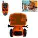Interaktywny robot RC TalkBot z trybem walkie-talkie w kolorze pomarańczowym 2,4GHz