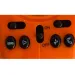 Interaktywny robot RC TalkBot z trybem walkie-talkie w kolorze pomarańczowym 2,4GHz