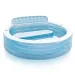Intex: Rodzinny basen z oparciem do opalania 224x216x76 cm