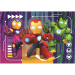 Iron Man i jego przyjaciele — 60-elementowe puzzle Supercolor - Clementoni