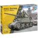 Italeri 1/35 M4A1 SHERMAN czołg z amerykańską załogą modelarską