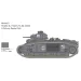 Italeri 1/56 model czołgu Char B1 Bis