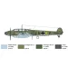 Italeri 1/72 Bf 110 C Zerstörer myśliwiec modelarski
