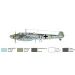 Italeri 1/72 Bf 110 C Zerstörer myśliwiec modelarski