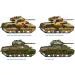 Italeri 1/72 M4A2 Sherman III czołg zestaw modelarski 2-sztukowy