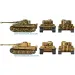 Italeri 1/72 Pz. Kpfw. VI Tiger I Ausf. E czołg Tygrys zestaw modeli 2 szt.