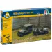 Italeri 1/72 Willys Jeep 1/4 ton 4x4 pojazdy wojskowe zestaw modelarski 2 sztuki