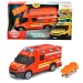Iveco czerwony ambulans ze światłem i dźwiękiem 18 cm - Dickie Toys