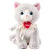 Jacqueline szary pluszowy kotek 25 cm - Lumpin