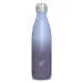 Jasnoniebiesko-fioletowy metalowy termos o podwójnych ściankach, 500 ml