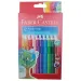 Jumbo kolorowe kredki 12 sztuk - Faber-Castell