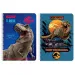 Jurassic World - T-rex notatnik w dwóch wersjach A4, 60 kartek