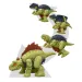 Jurassic World: Fierce Changers - Allosaurus &amp; Dimetrodon przekształcalna figurka dinozaura - Mattel