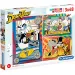 Kacze opowieści Supercolor 3 w 1 puzzle 3x48 sztuk - Clementoni