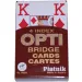 Karty do gry 4 indeksy Opti Bridż - Piatnik
