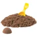 Kinetic Sand: Pudełko lodowe z brązową piaskoliną – Spin Master