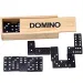 Klasyczne domino w drewnianym pudełku