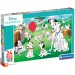 Klasyka Disneya: 101 Dalmatyńczyków 24-elementowe maxi supercolor puzzle - Clementoni