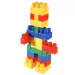 Klocki konstrukcyjne Maxi Blocks z wywrotką - D-Toys