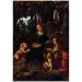 Kolekcja Muzealna: Leonardo da Vinci - Madonna wśród skał 1000-elementowe puzzle z plakatem - Clementoni