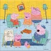 Kolorowanka puzzle Świnka Peppa, 42 elementy