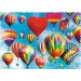 Kolorowe balony na ogrzane powietrze 600-elementowe puzzle - Trefl