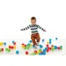 Kolorowe piłeczki w siatce 60 sztuk - D-Toys