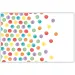 Kolorowy plastikowy obrus w kropki – 120x180 cm