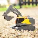 Koparka Volvo z efektami świetlnymi i dźwiękowymi 23 cm - Dickie Toys