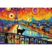 Kot w Paryżu 1000-elementowe puzzle HQ - Trefl