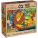 Król Lew 2 w 1 24-elementowe ekologiczne maxi puzzle i kolorowanka 70x50 cm – Lisciani