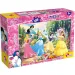 Księżniczki Disneya 2 w 1 puzzle 108 elementów i kolorowanka 70x50 cm - Lisciani