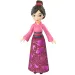 Księżniczki Disneya: Mała lalka księżniczka Mulan z błyszczącą spódnicą – Mattel