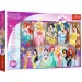 Księżniczki Disneya: Portrety puzzle 160 elementów - Trefl