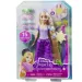 Księżniczki Disneya: Roszpunka lalka z magicznymi włosami i akcesoriami - Mattel